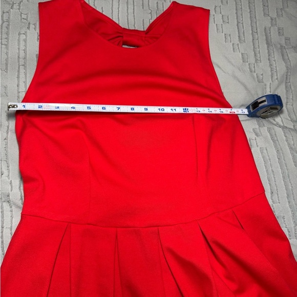 Hutch Dress sz:XXL Red Open back sleeveless Romantic Feminine Elegant Edgy Bold - Picture 3 of 6